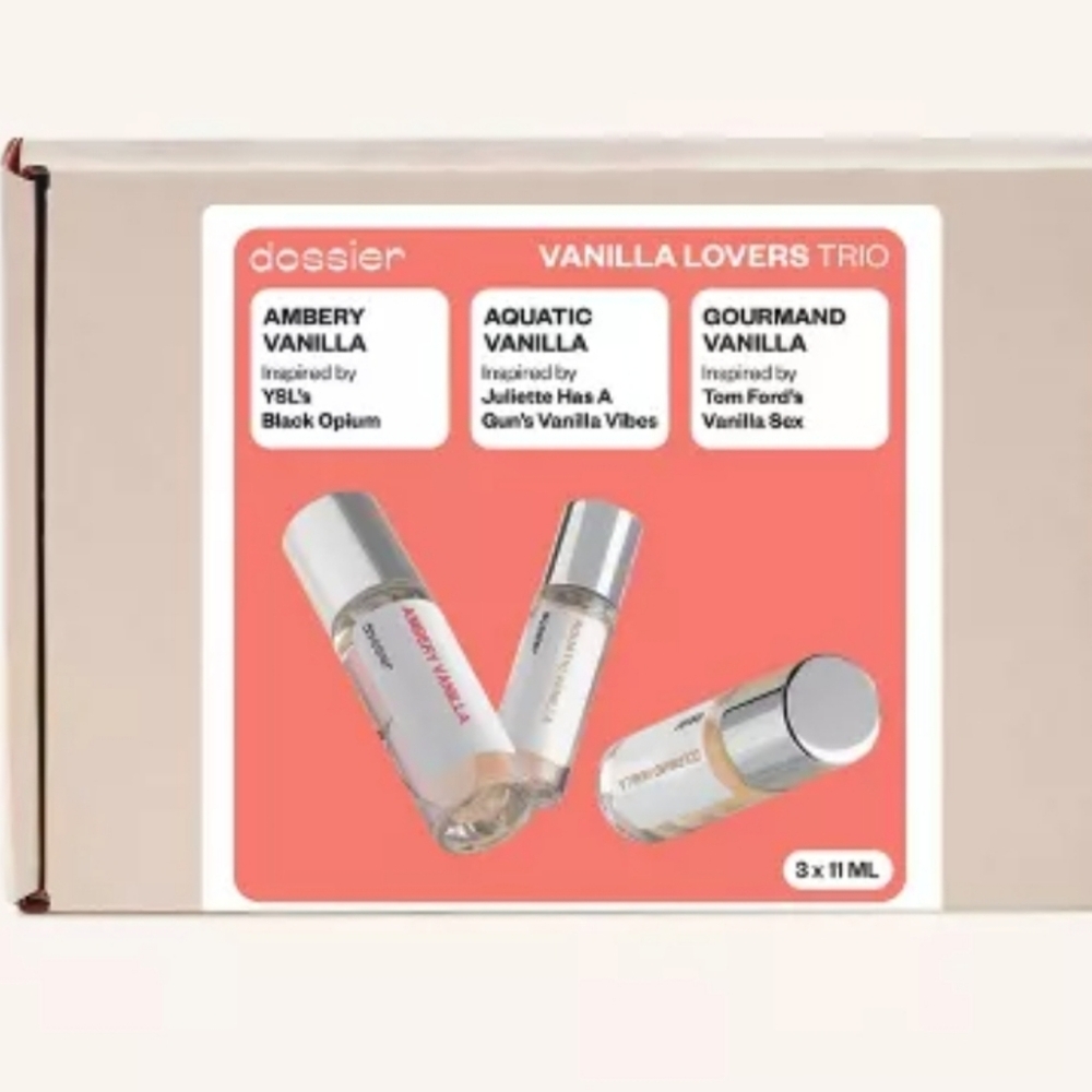 Dossier Vanilla Lovers Trio Set 3x11ml